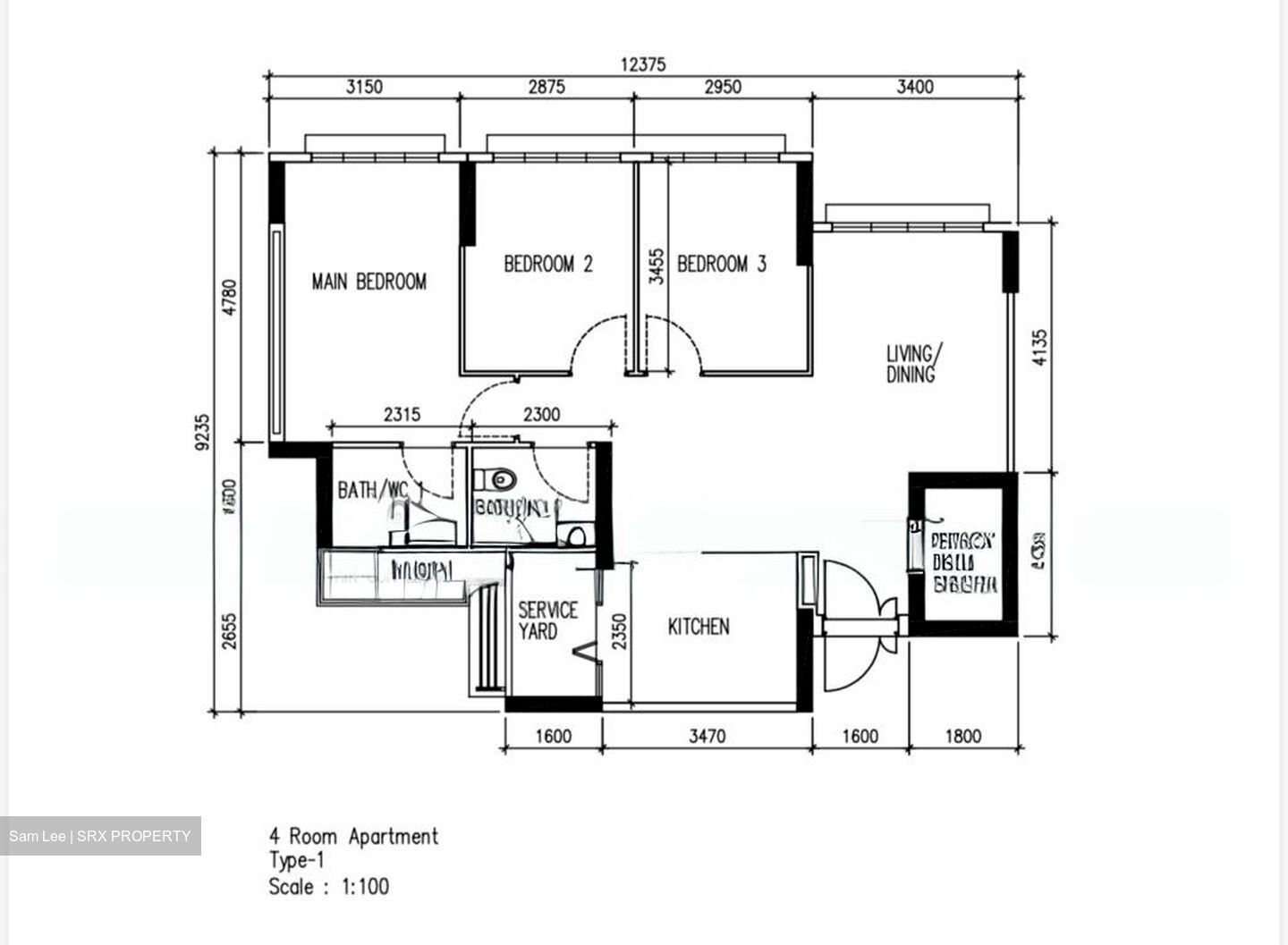 Blk 659A Waterway Sunray (Punggol), HDB 4 Rooms #576488251